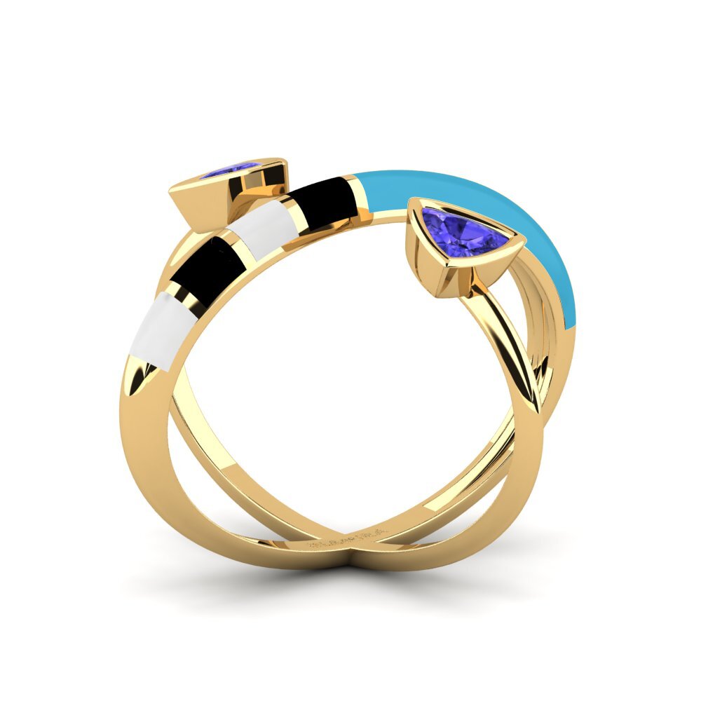 Tanzanite Ring Solnedgan