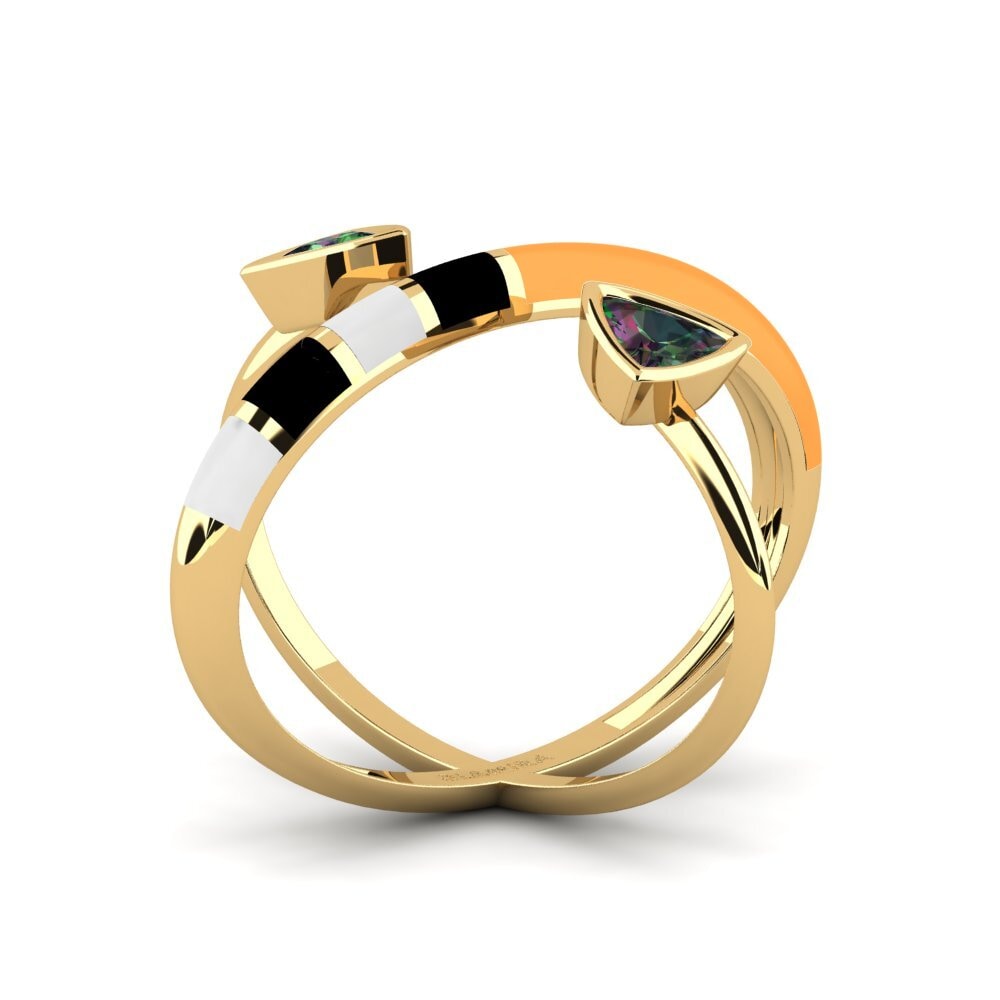 Mystic Topas Ring Solnedgan