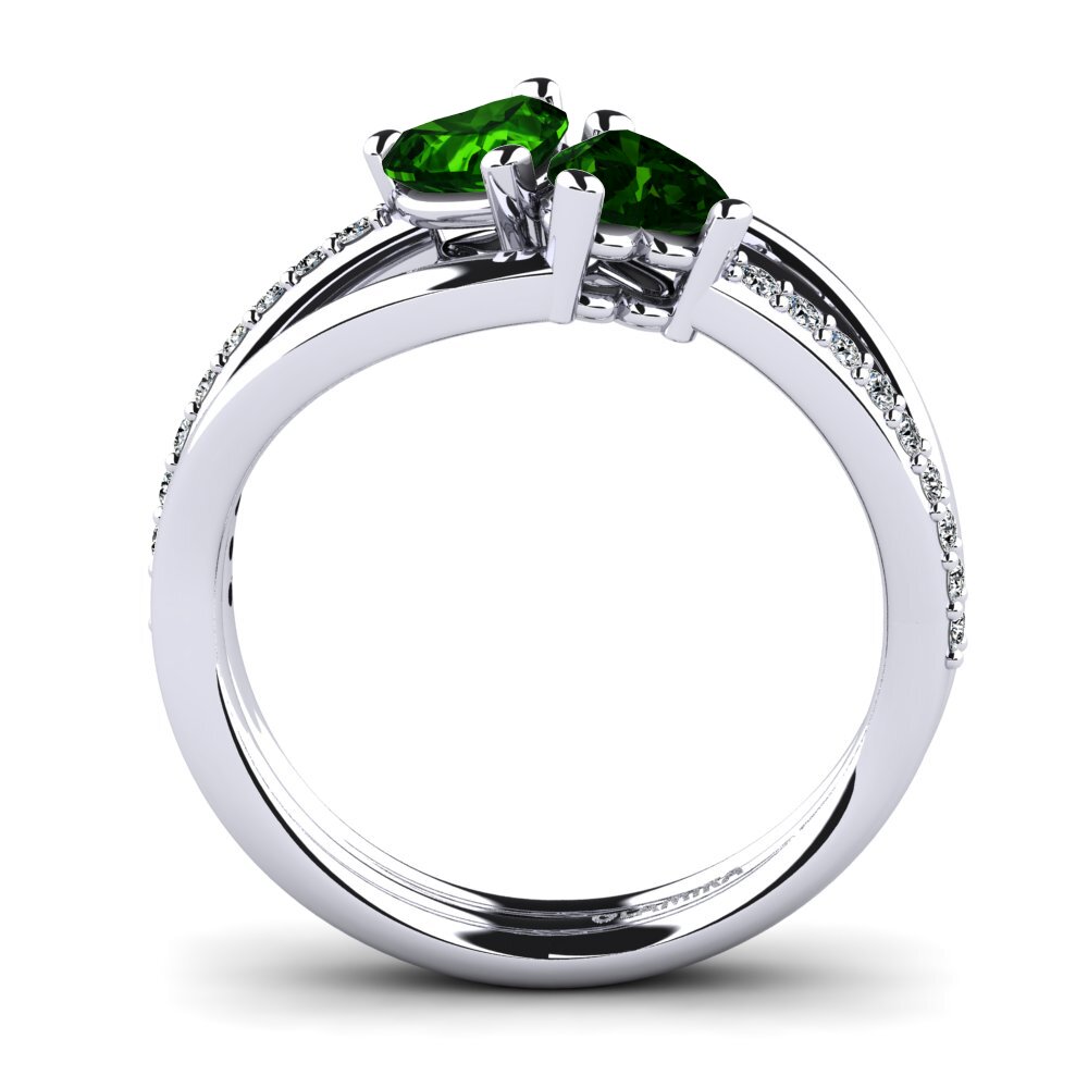 Green Tourmaline Ring Sonnett