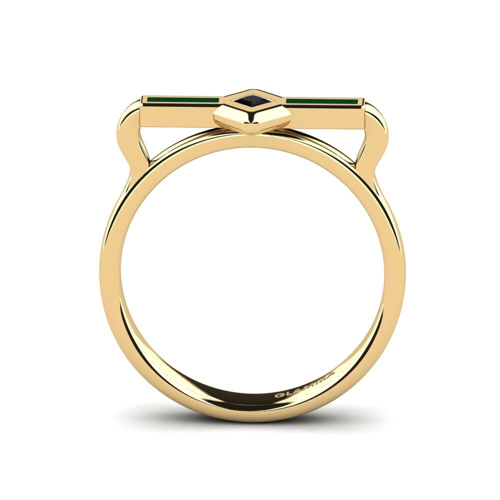 Schwarzer Onyx Ring Sonsu