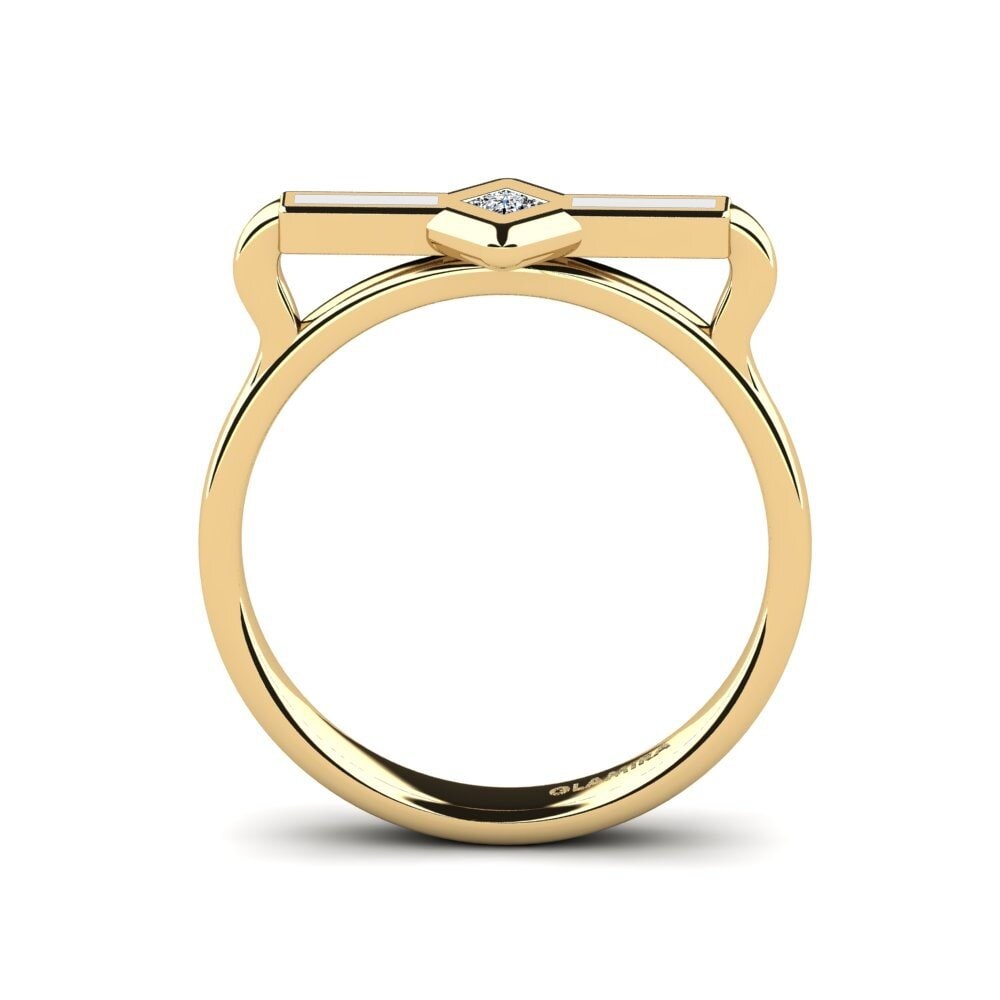 Gelbgold 375 Ring Sonsu
