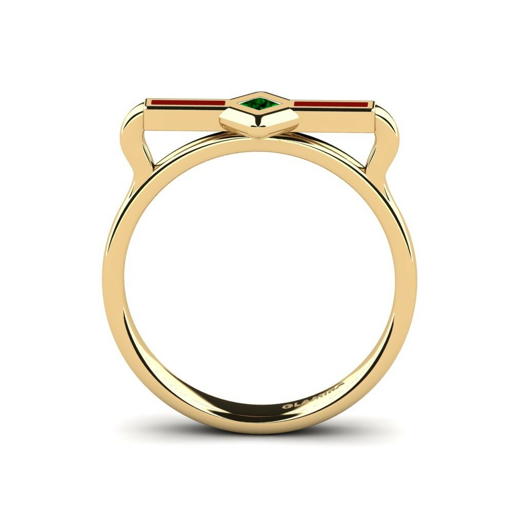 Zircone Vert Bague Sonsu
