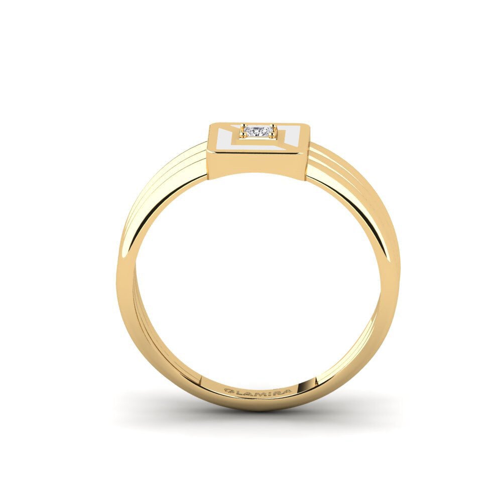 Gelbgold 375 Ring Sorprendente