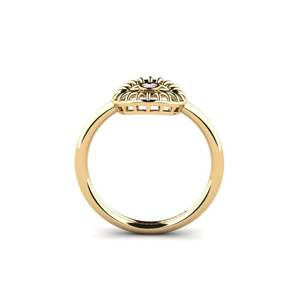 Pink Sapphire Engagement Ring Sparbax