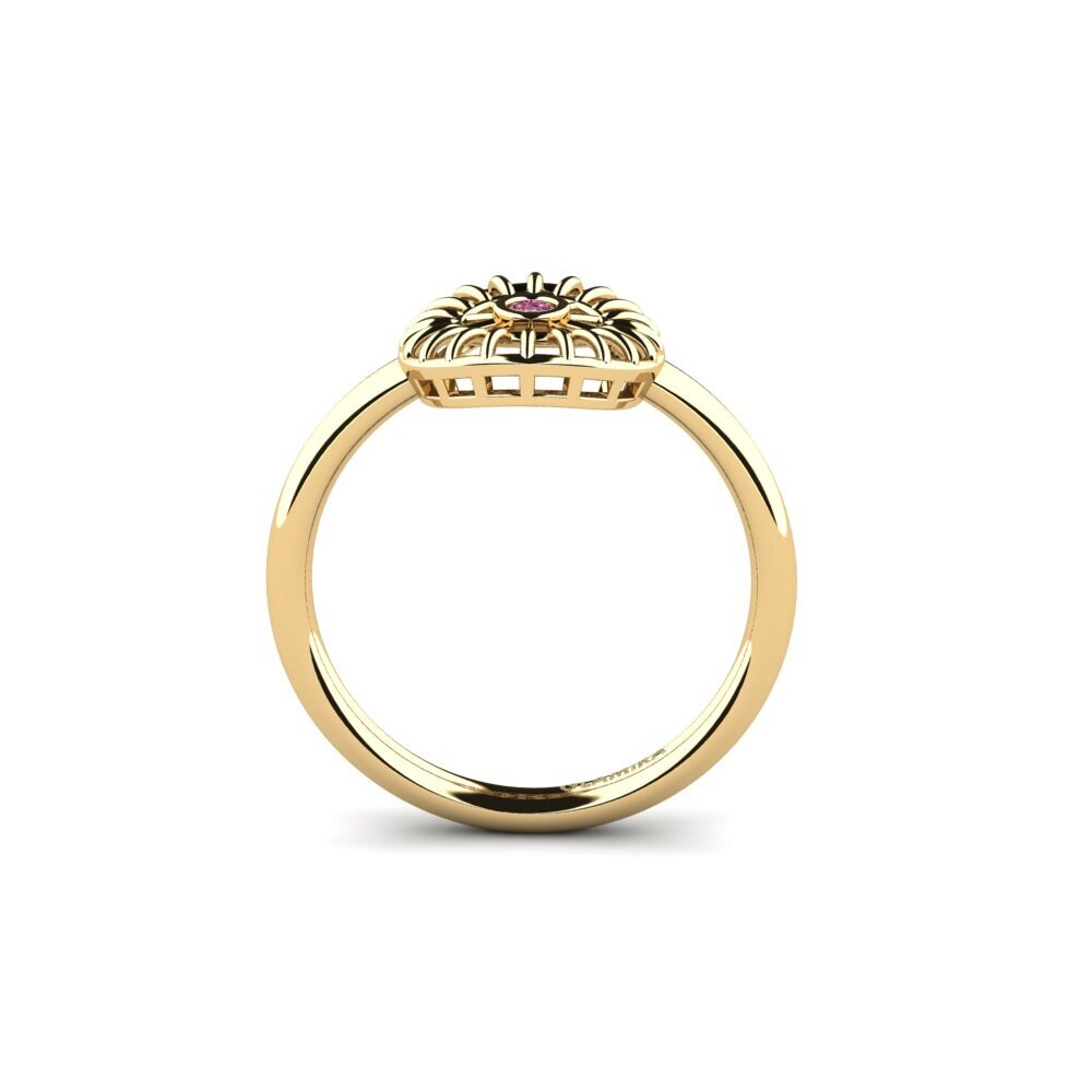 Rhodolite Garnet Engagement Ring Sparbax