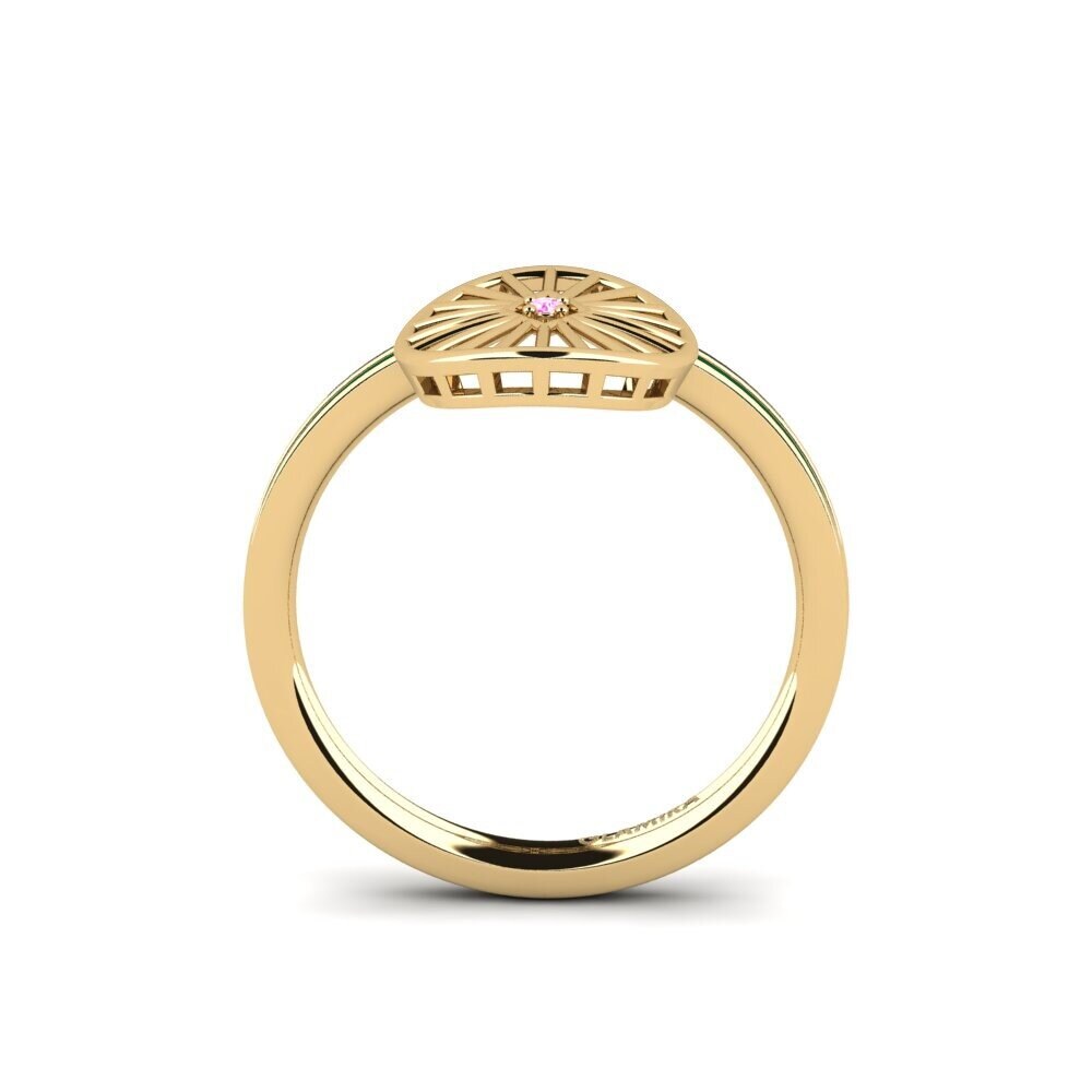 Rosa Saphir Ring Sparbim