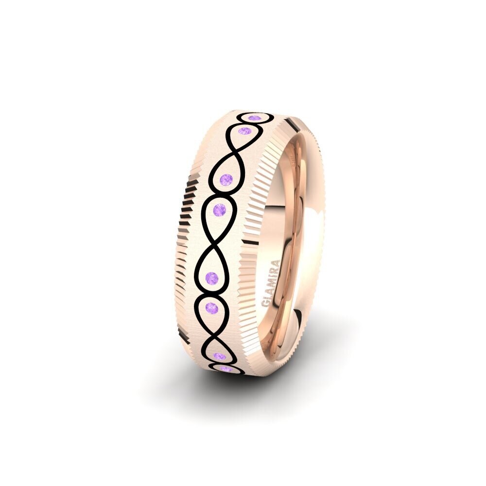 Amethyst Women's Wedding Ring Spectacular Love