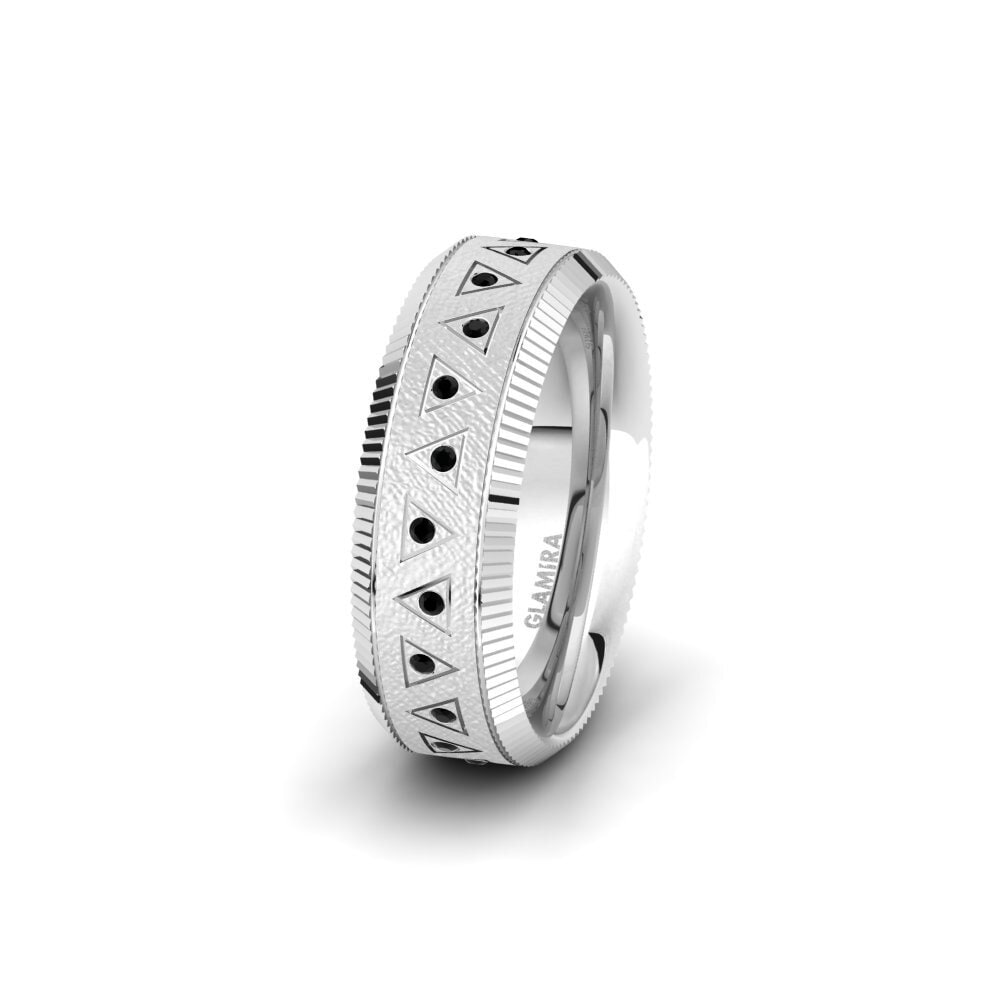 Black Diamond Women's Wedding Ring Spectacular Unity