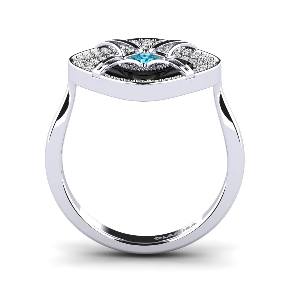 Circón Azul Anillo Speelman