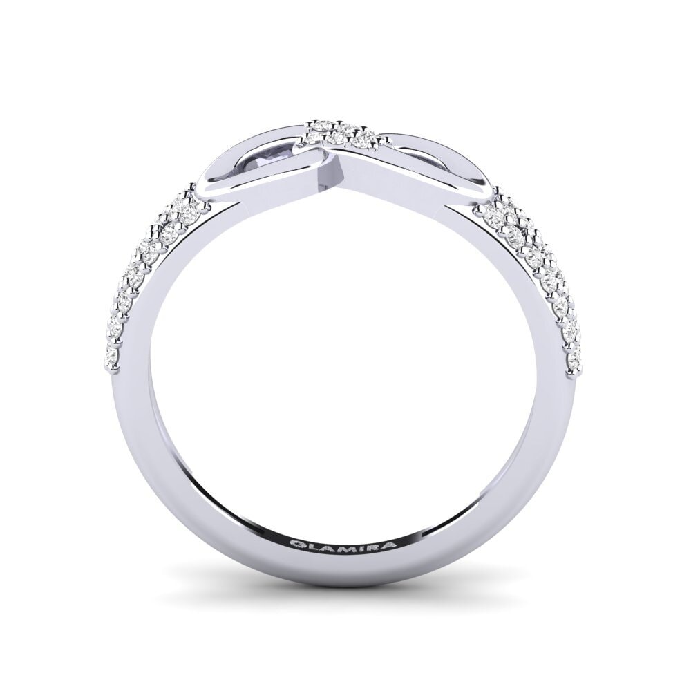 White sapphire Ring Spojiti
