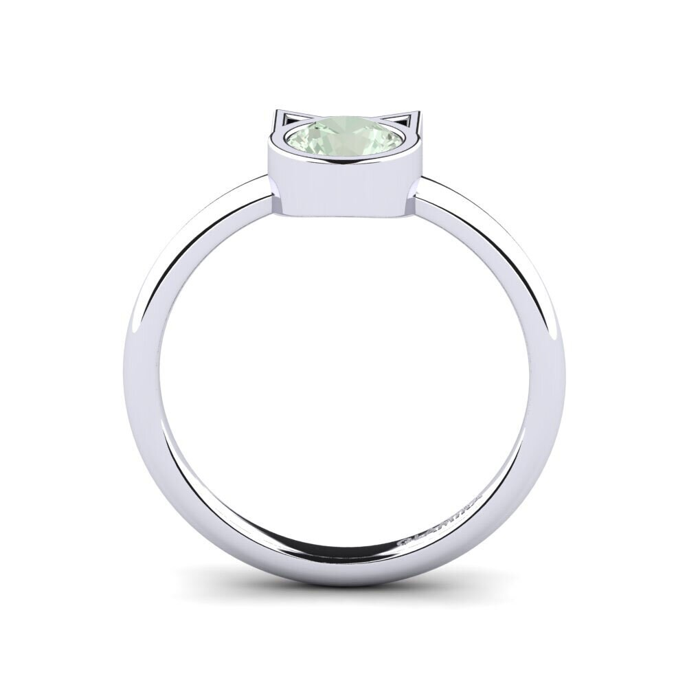 Ametista Verde Anel Springe