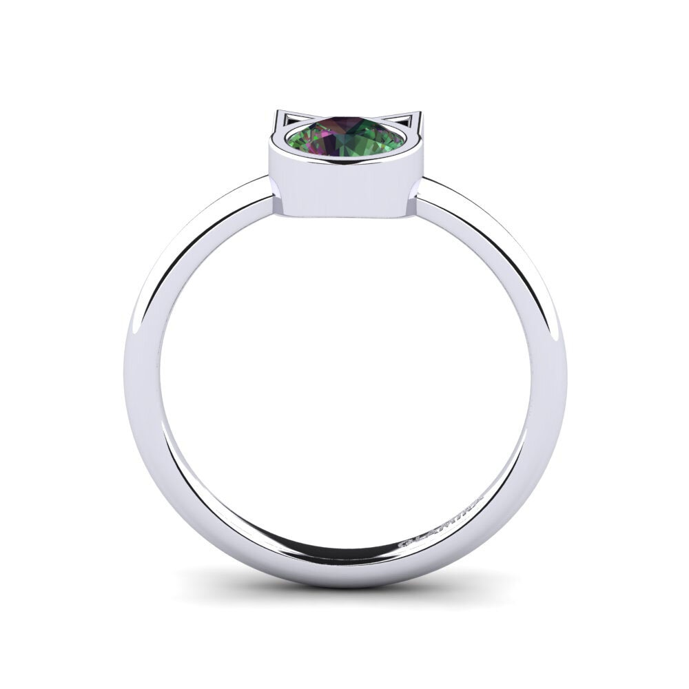 Topacio Místico Anillo Springe