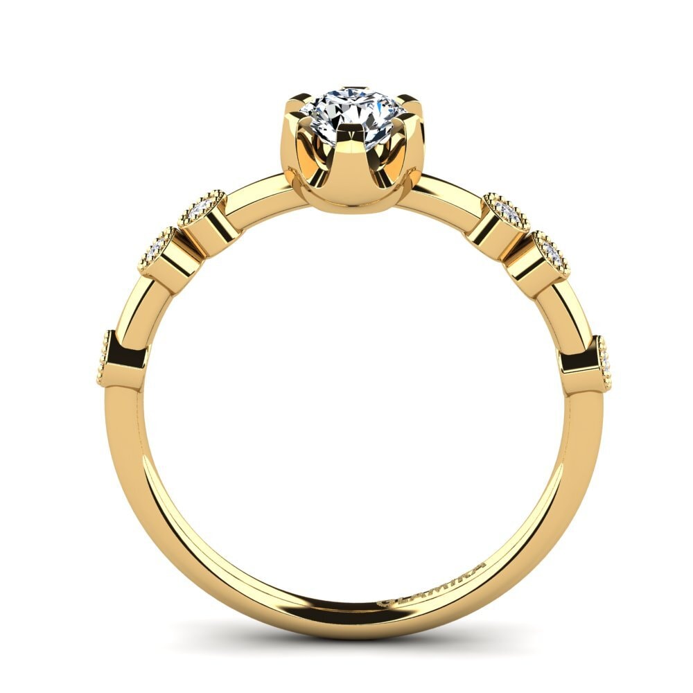 Zirconia Engagement Ring Stasiya