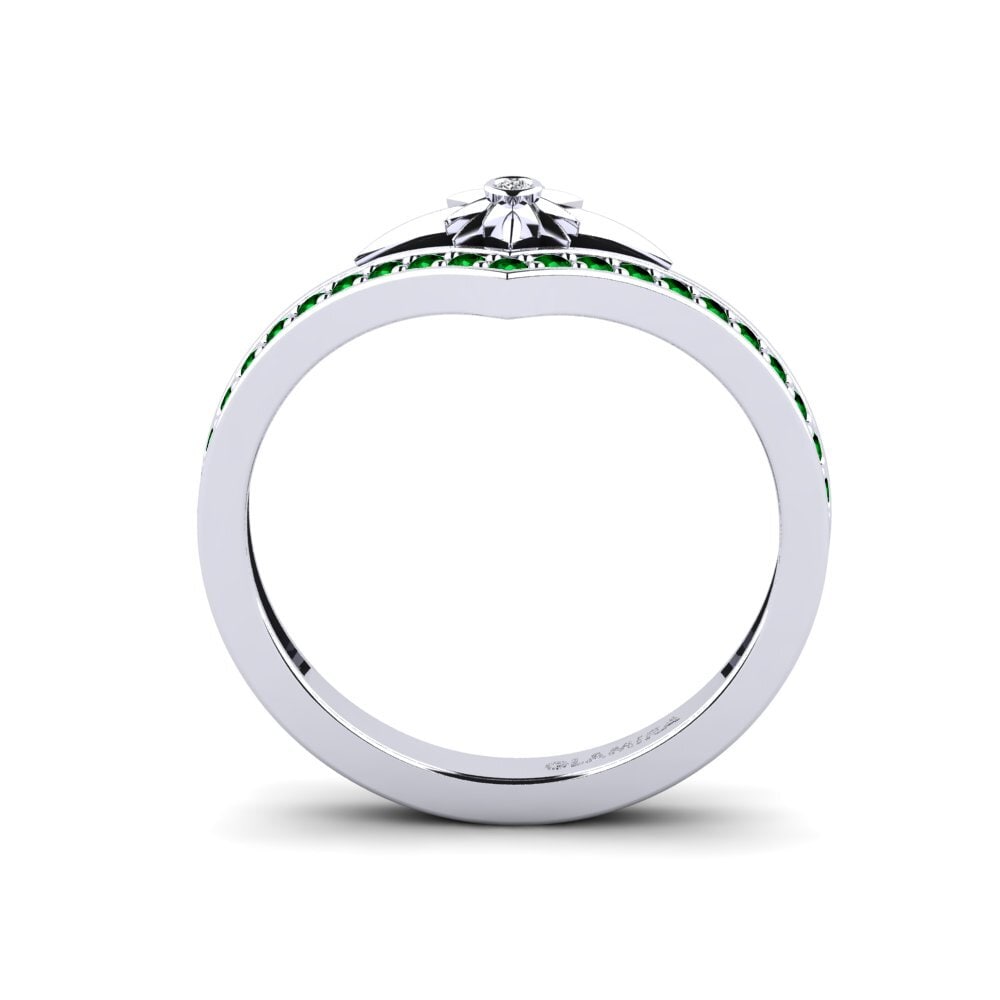 Circonita Verde Anillo Stellar