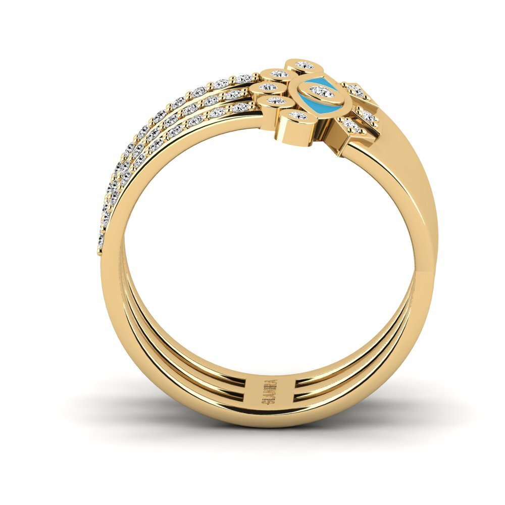 Moissanit Ring Steller