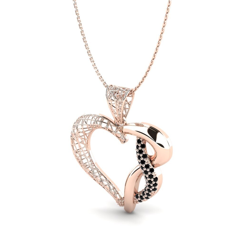 14K Rood Goud Dames Hanger Stephine