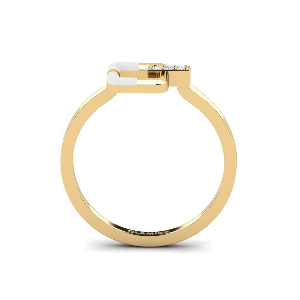 Zirkonia Ring Structurally