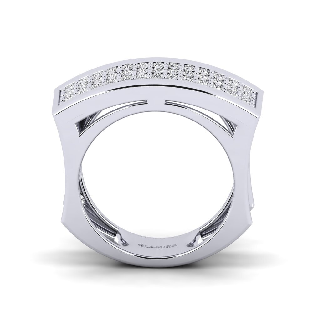 Diamante Produzido em Laboratório Anel Stunky