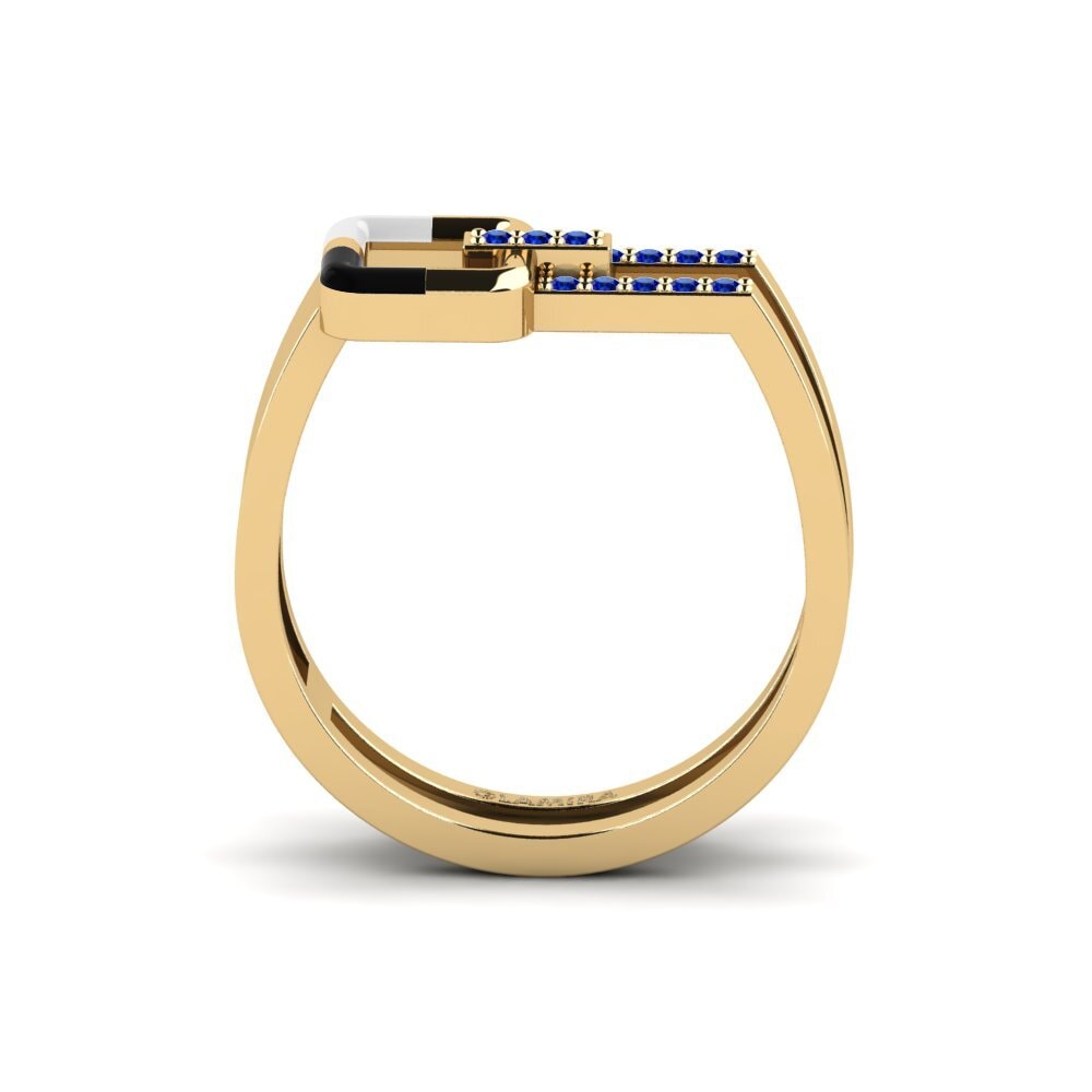 Saphir Ring Stylishly
