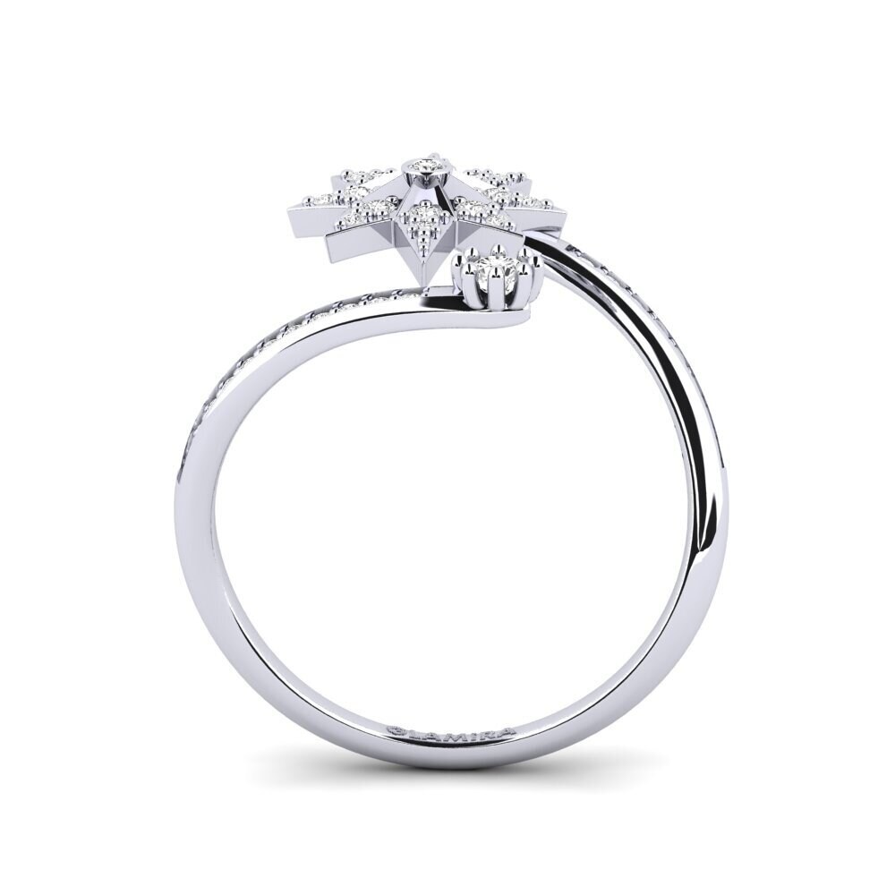 White sapphire Ring Subliminous