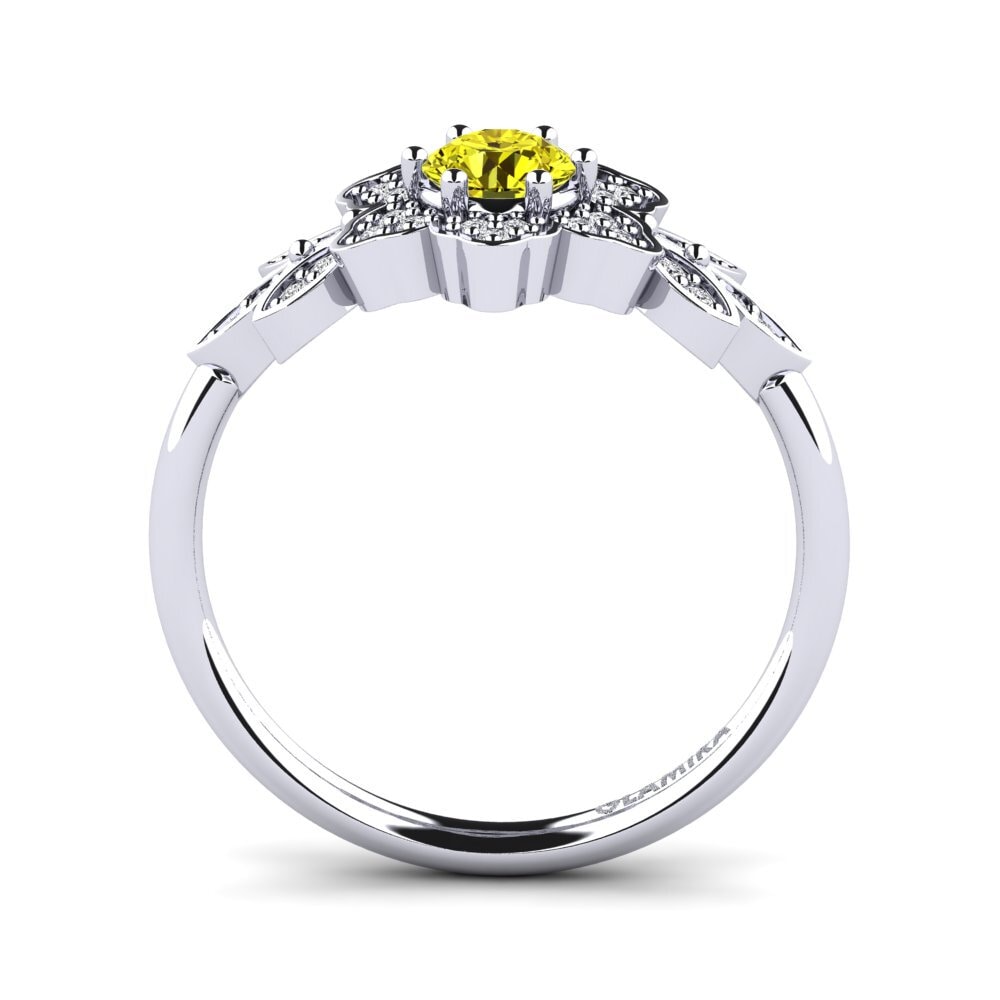Diamant Jaune Bague Sueann