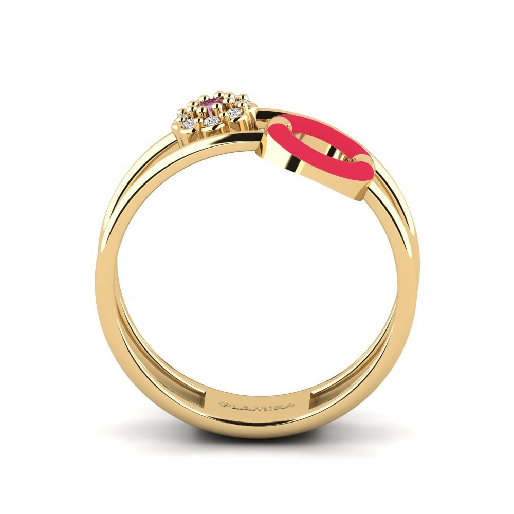 Rhodolit-Granat Ring Suffield