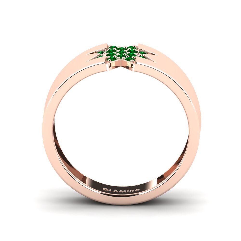 Circonita Verde Anillo Sukra