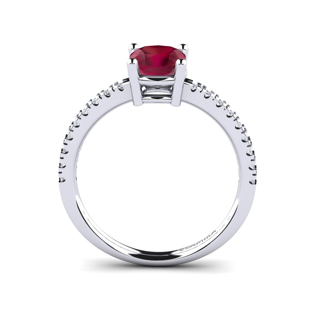 Rubin Verlobungsring Susette
