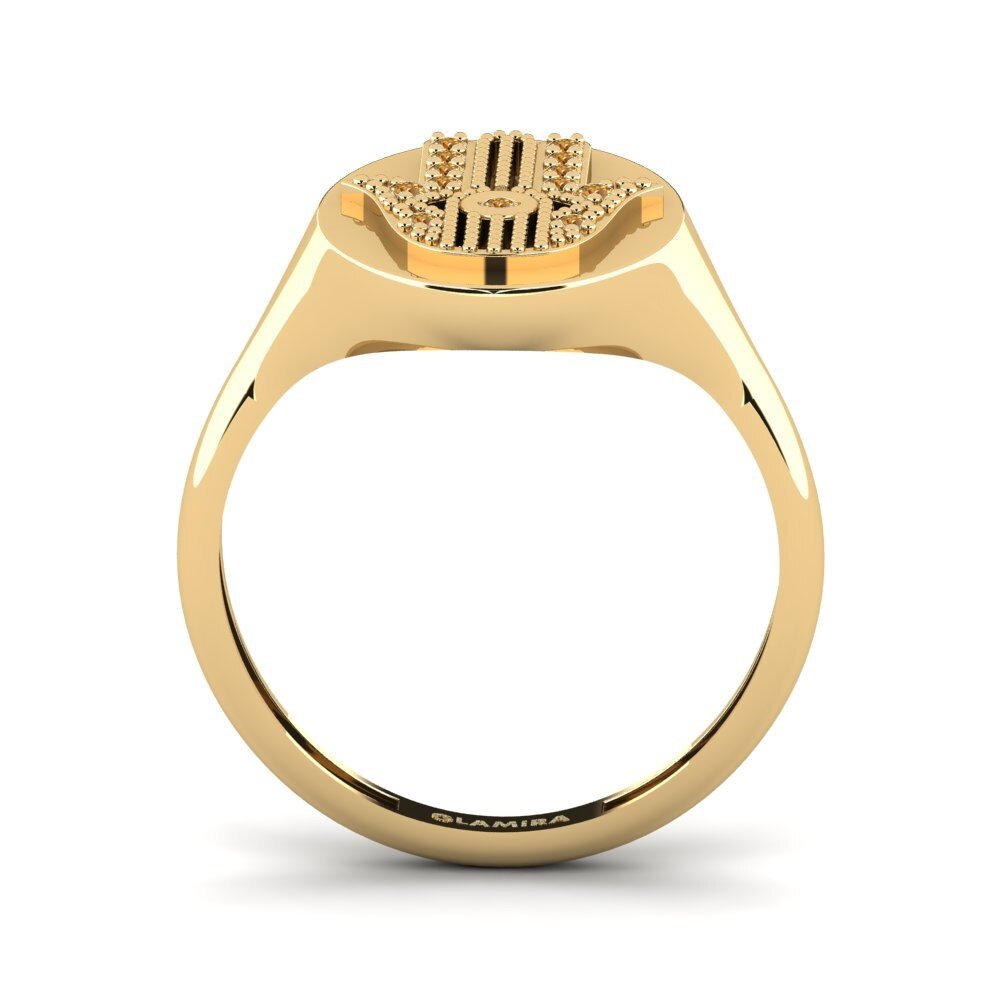Diamante café Anillo Suspend