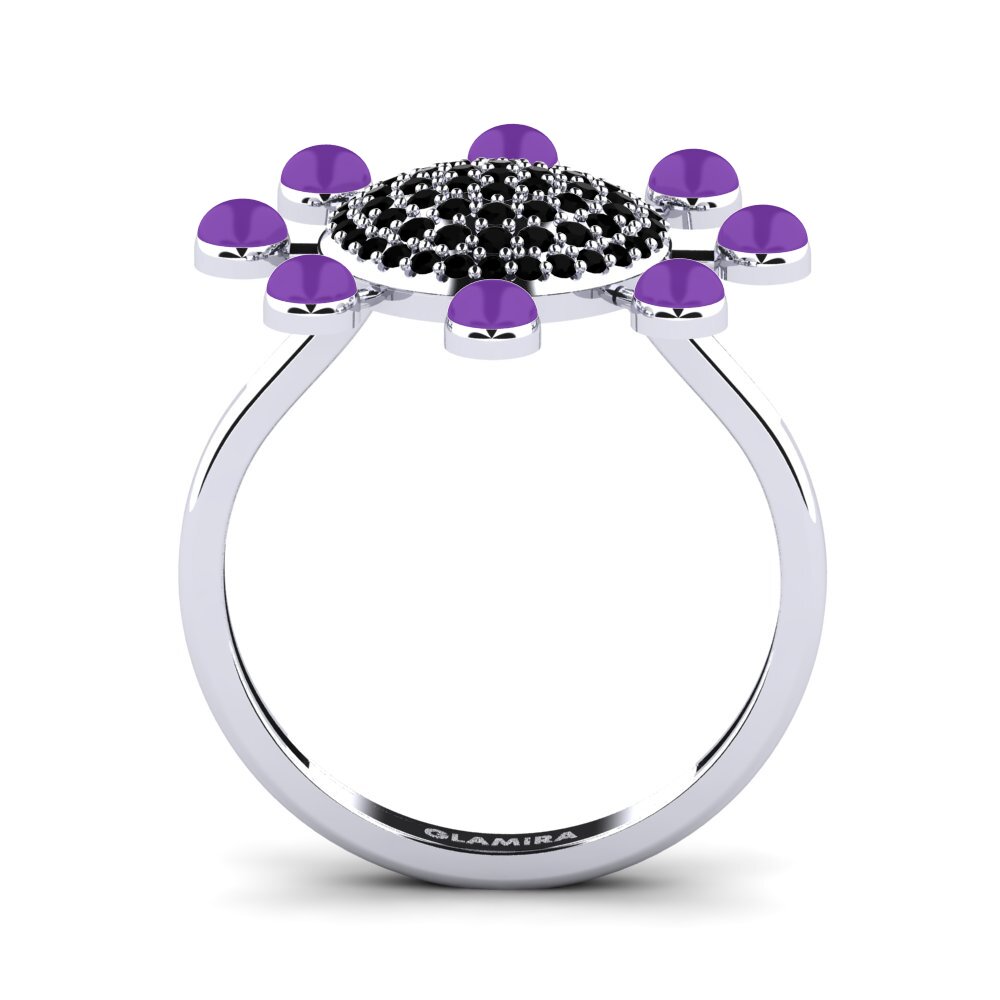 Schwarzer Diamant Ring Svoboda