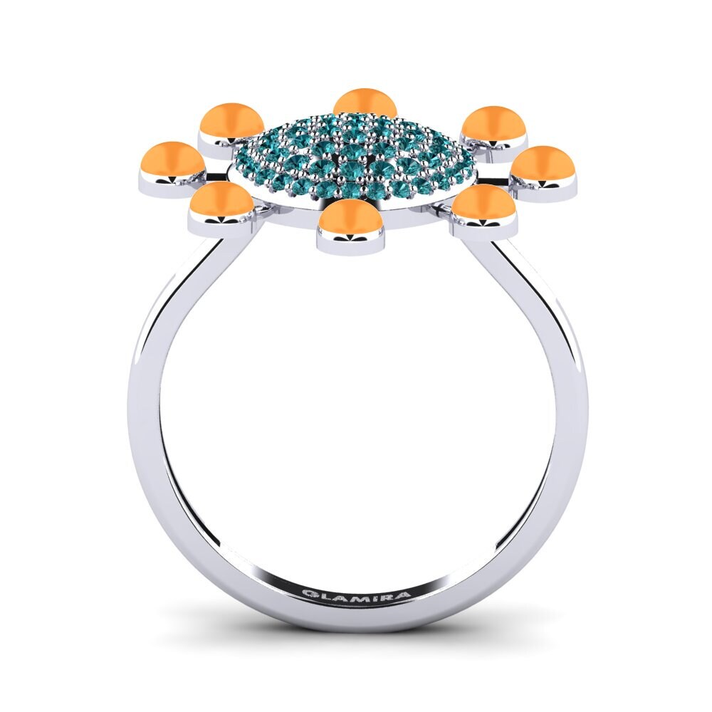 Blauer Diamant Ring Svoboda