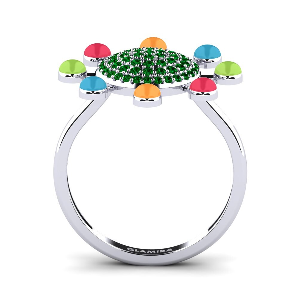 Grüner Zirkonia Ring Svoboda