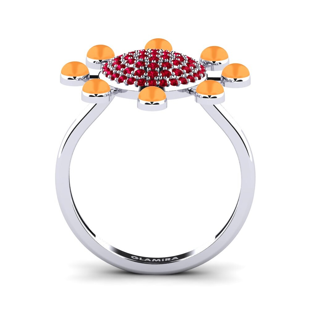 Red Zirconia Ring Svoboda