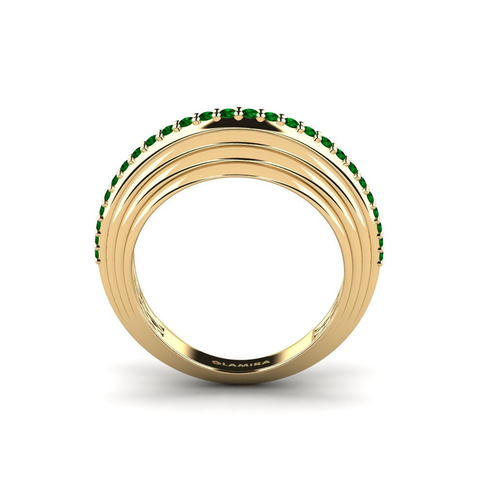 Zircônia Verde Anel Swarc