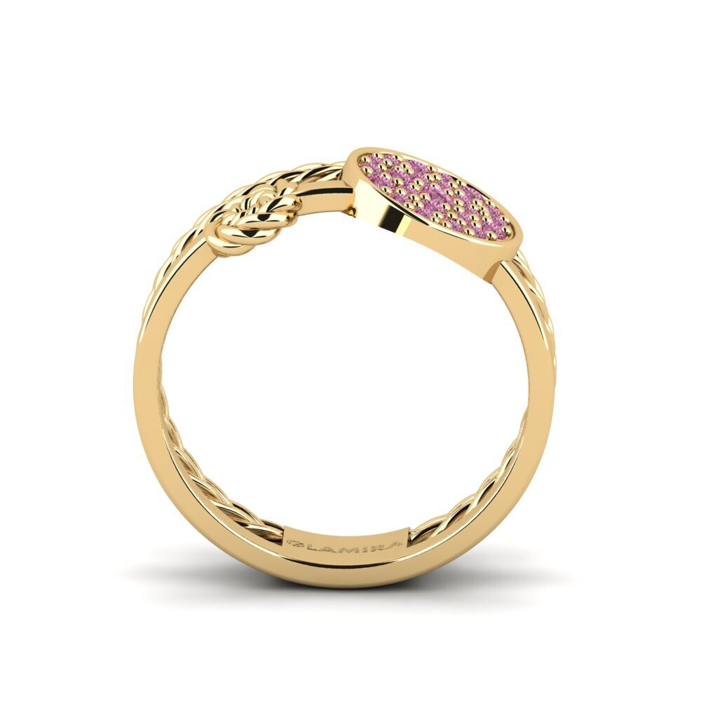 Rhodolite Garnet Ring Swelling