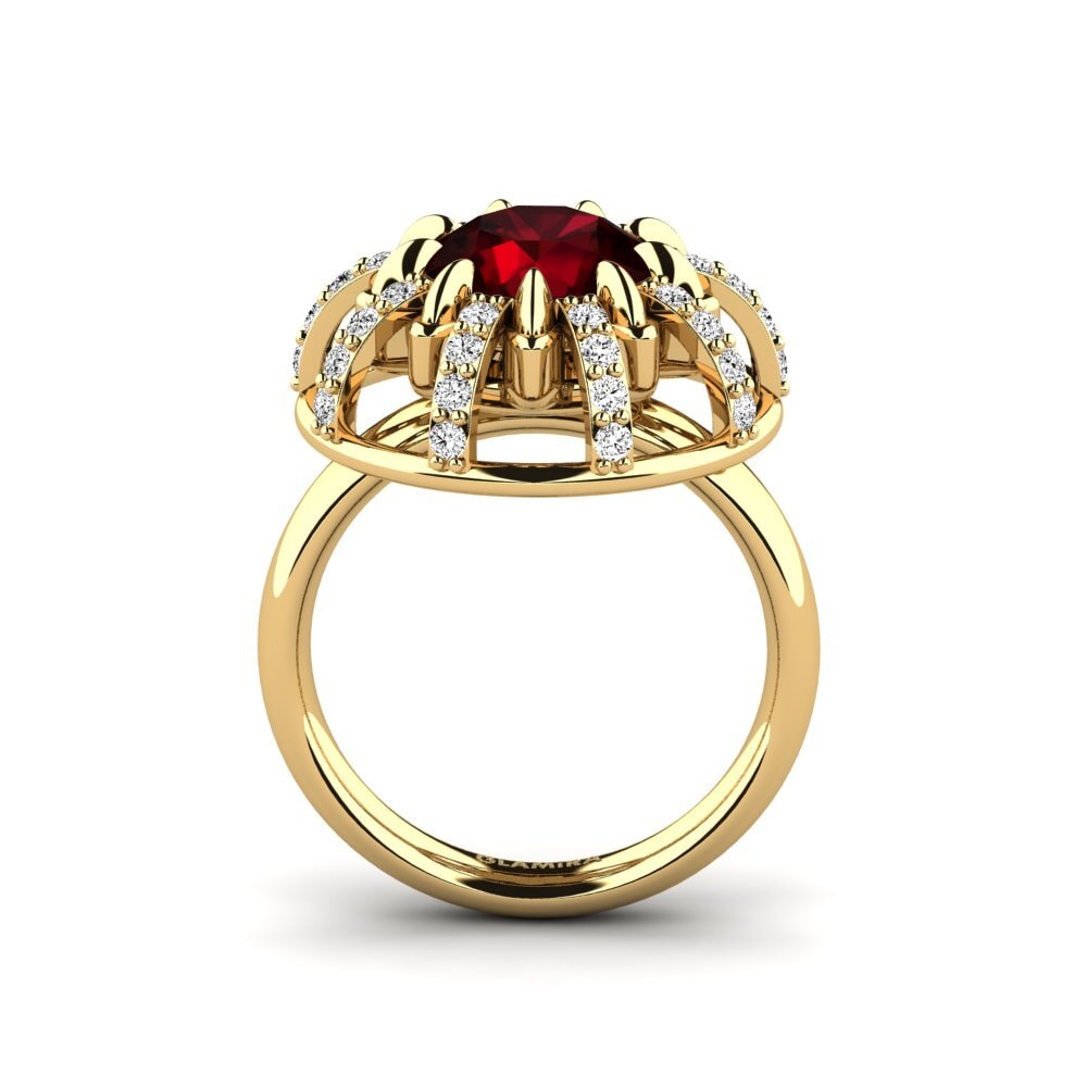 Granate Anillo de compromiso Swerve