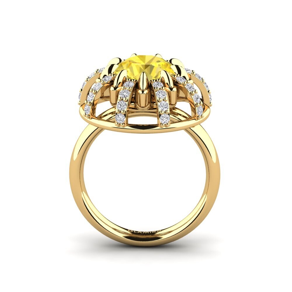 Yellow Sapphire Engagement Ring Swerve