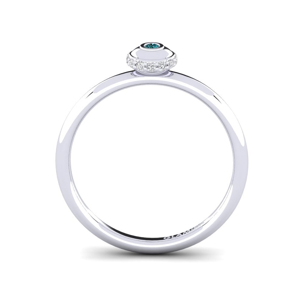 Diamante Blu Anello da donna Taddeo