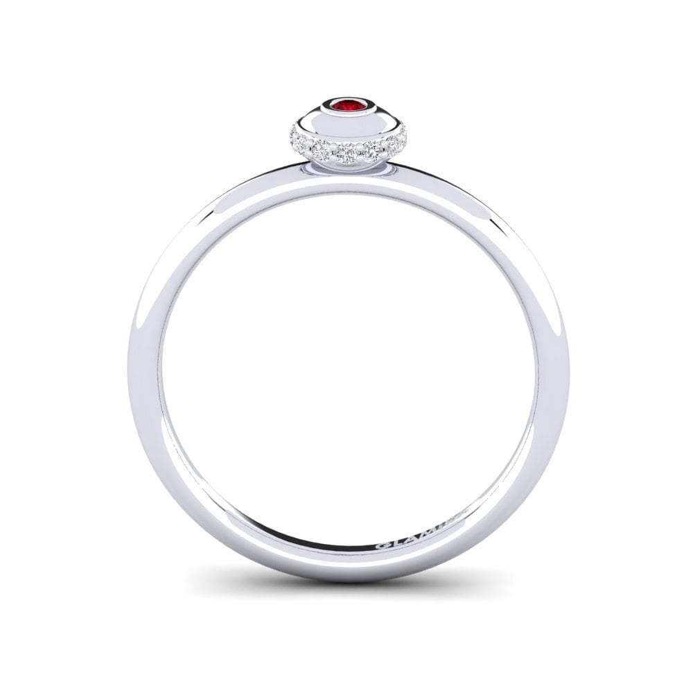 Zircone Rosso Anello da donna Taddeo