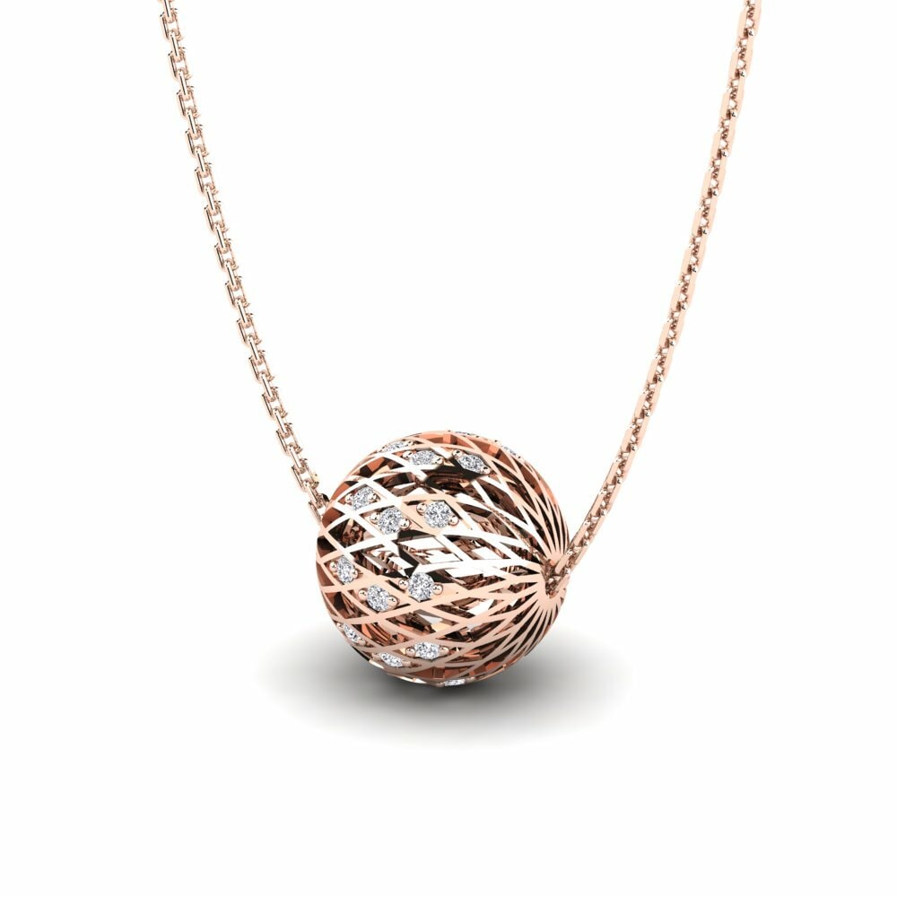 14K Rood Goud Dames Hanger Tami