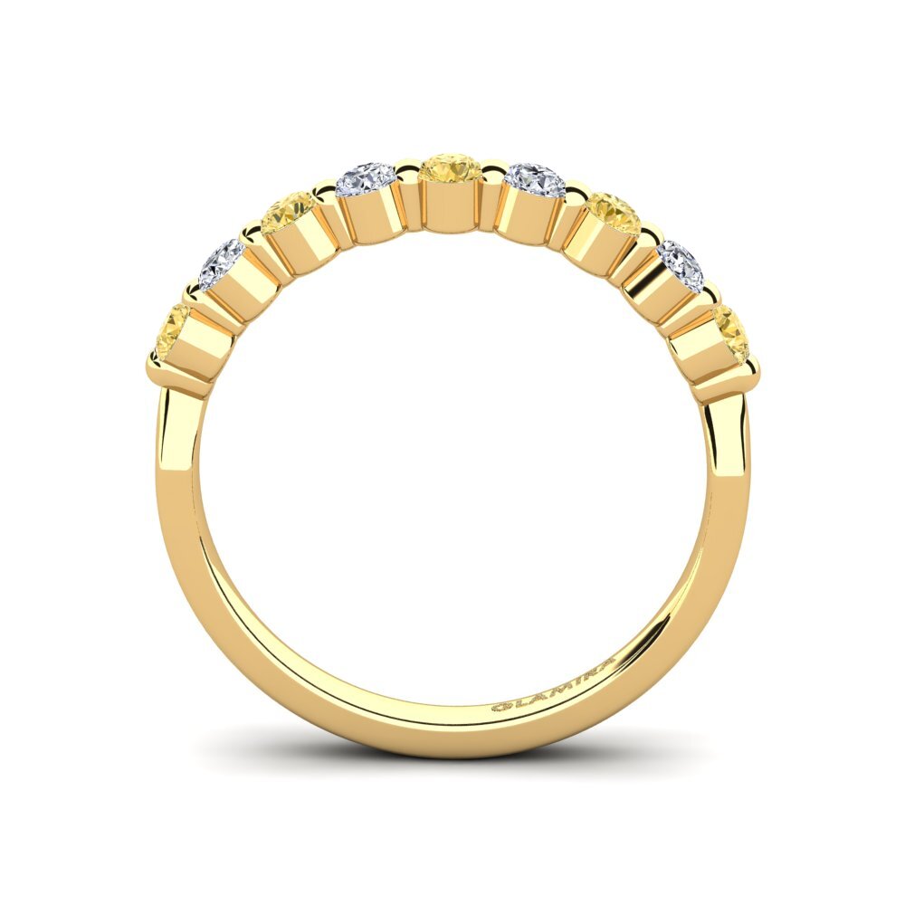 14ct Yellow Gold Yellow Diamond Ring Tamriel