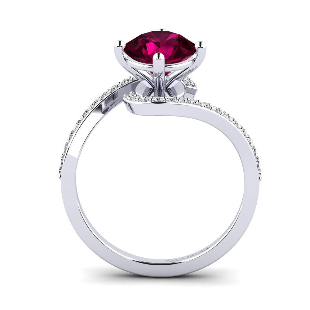 Rhodolite Garnet Women's Ring Ters