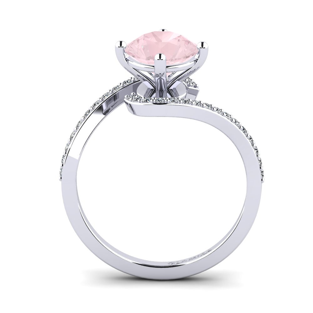 Rose Quartz Women's Ring Ters
