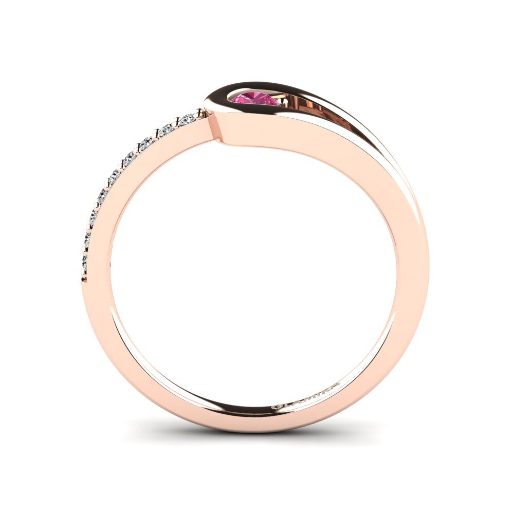 Pink Tourmaline Ring Tesarotob