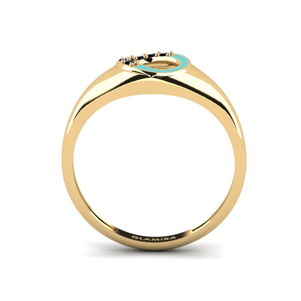 Black Sapphire Ring Tief