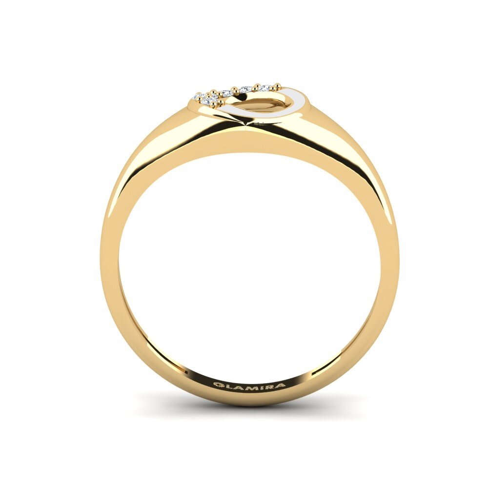 Zirkonia Ring Tief