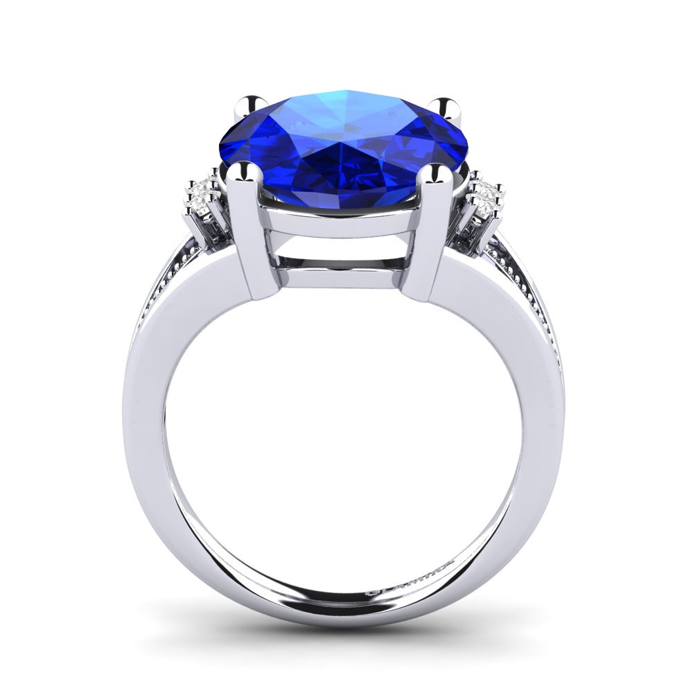 Sapphire (Lab Created) Ring Tienette