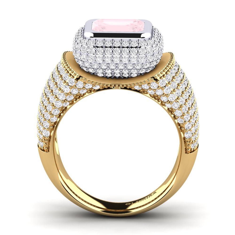 18ct Yellow / White Gold Engagement Ring Timerica