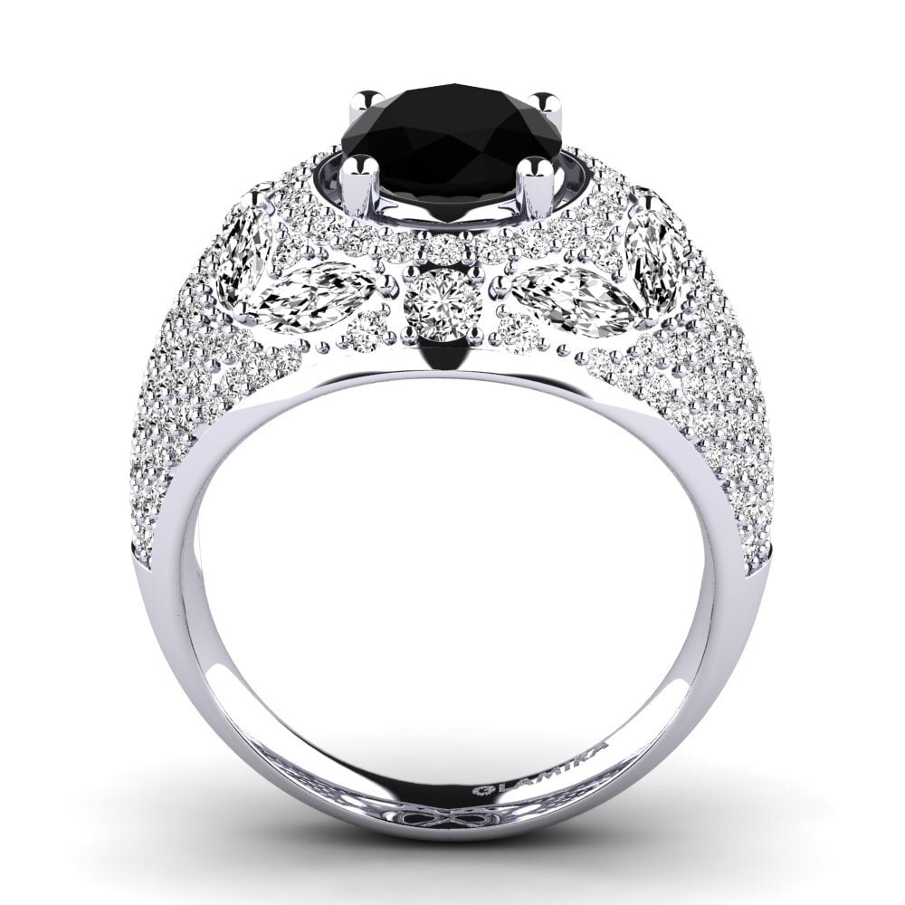 Ónix Negro Anillo Timonie