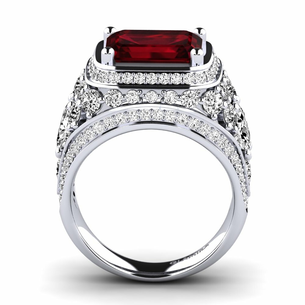Granate Anillo de compromiso Tisondria